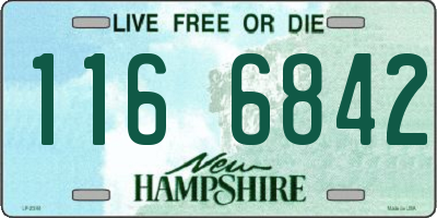 NH license plate 1166842