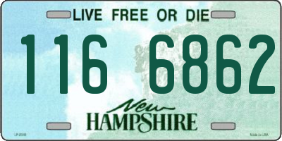 NH license plate 1166862