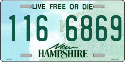 NH license plate 1166869