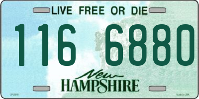 NH license plate 1166880