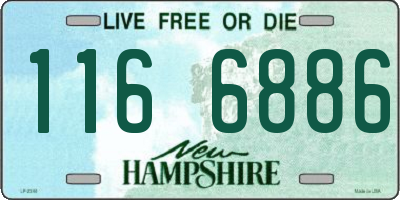 NH license plate 1166886