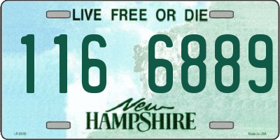 NH license plate 1166889