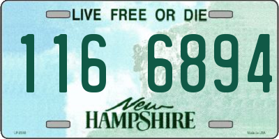 NH license plate 1166894