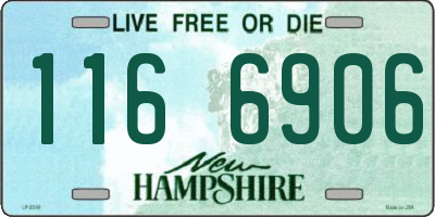 NH license plate 1166906