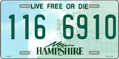 NH license plate 1166910