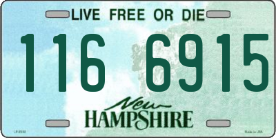 NH license plate 1166915