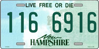 NH license plate 1166916