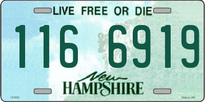 NH license plate 1166919
