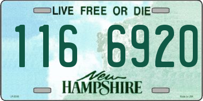 NH license plate 1166920