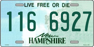 NH license plate 1166927