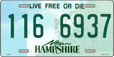 NH license plate 1166937