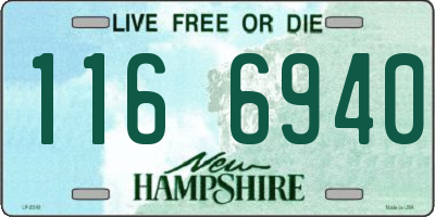 NH license plate 1166940