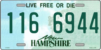 NH license plate 1166944