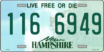 NH license plate 1166949