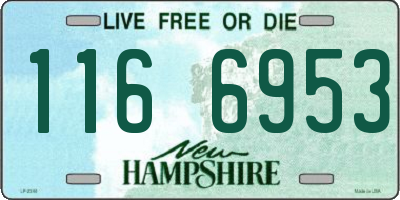 NH license plate 1166953