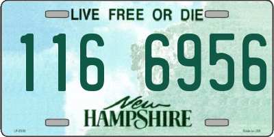 NH license plate 1166956