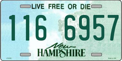 NH license plate 1166957