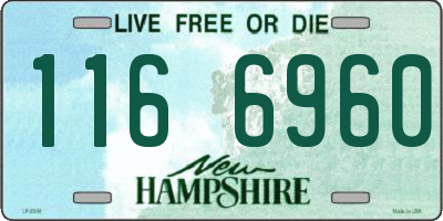 NH license plate 1166960