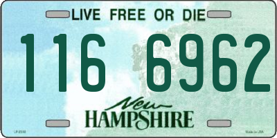 NH license plate 1166962