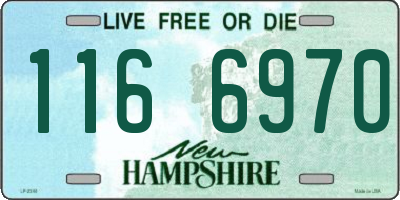 NH license plate 1166970