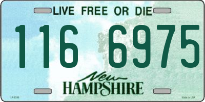 NH license plate 1166975
