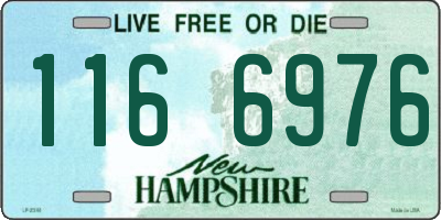 NH license plate 1166976