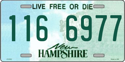 NH license plate 1166977
