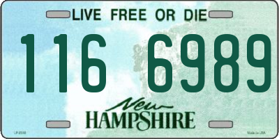 NH license plate 1166989