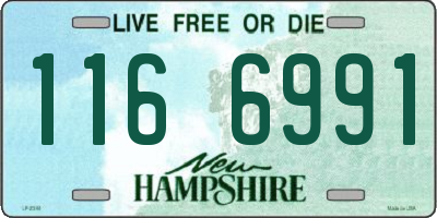NH license plate 1166991