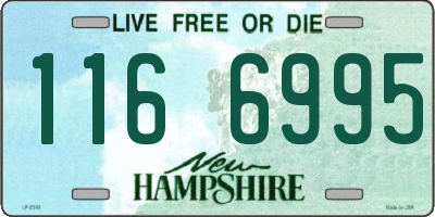 NH license plate 1166995
