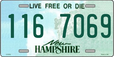 NH license plate 1167069