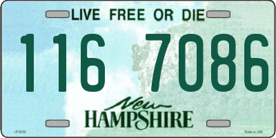 NH license plate 1167086