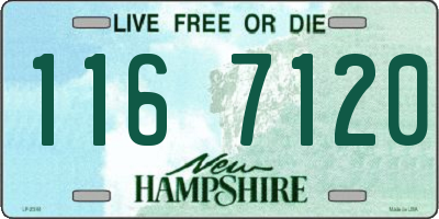 NH license plate 1167120