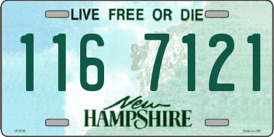 NH license plate 1167121