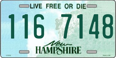NH license plate 1167148