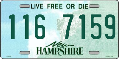 NH license plate 1167159