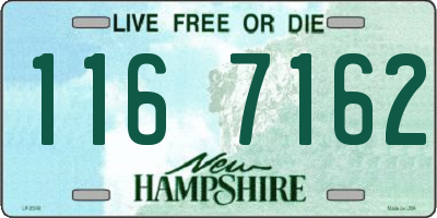 NH license plate 1167162