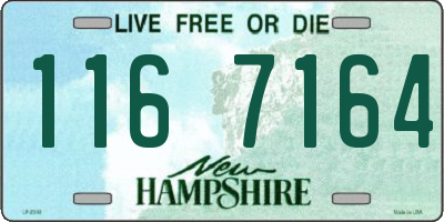 NH license plate 1167164