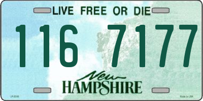 NH license plate 1167177