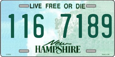 NH license plate 1167189