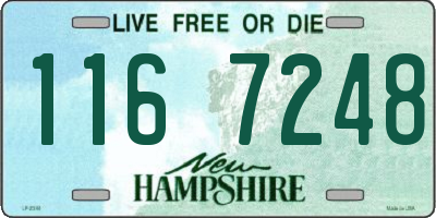 NH license plate 1167248