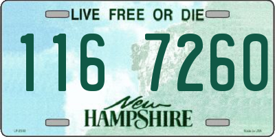 NH license plate 1167260