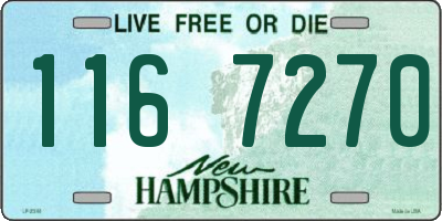 NH license plate 1167270