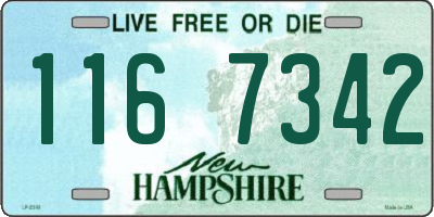 NH license plate 1167342