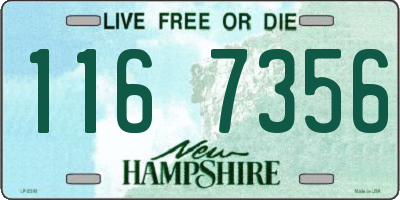 NH license plate 1167356