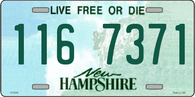 NH license plate 1167371