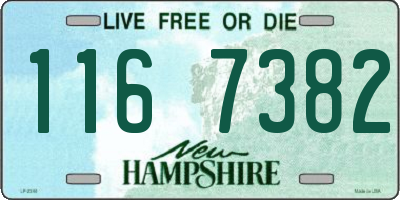 NH license plate 1167382
