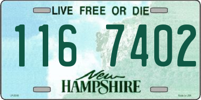 NH license plate 1167402