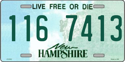 NH license plate 1167413