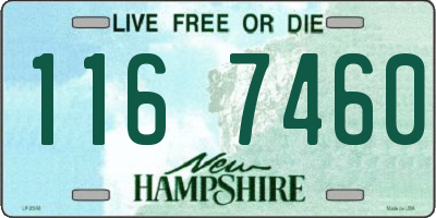 NH license plate 1167460
